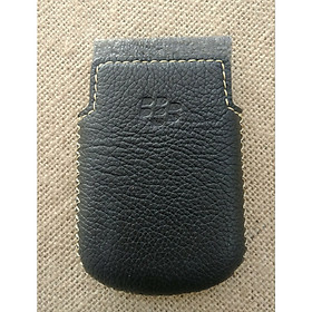 Bao Da Rút Dành Cho Blackberry Bold 9700/9780 Màu Đen Tự Nhiên - Hàng nhập khẩu