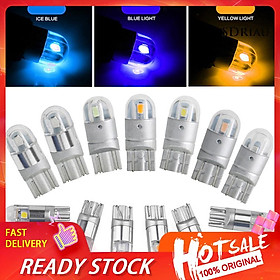 Set 2 Đèn Led T10 3030 Dc12V Cho Xe Ô Tô