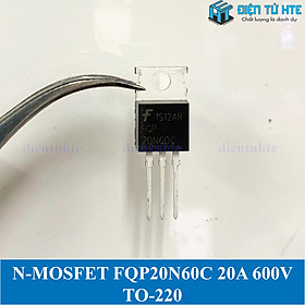 N-MOSFET công suất 20N60 FQP20N60C 20A 600V TO-220