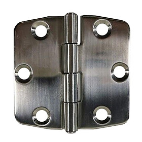 Marine Boat Stainless Steel 6 HOLES DOOR HINGE 2.9x2.9inch for Home Cabinet