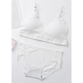 Bộ đồ lót cotton nữ xuất Nhật BL03