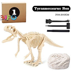 Đồ chơi khảo cổ đào đá đi tìm dấu tích khủng long hóa thạch bộ xương cổ đại đồ chơi lắp ráp mô phỏng khủng long