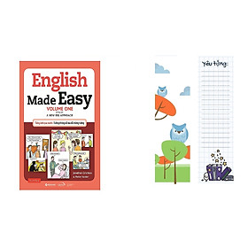English Made Easy: Volume One - Tiếng Anh Qua Tranh, Tưởng Không Dễ Mà Dễ Không Tưởng ( tặng bookmark Sáng Tạo )