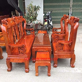 Bộ Bàn Ghế Minh Quốc Đào Gỗ Xoan Ta