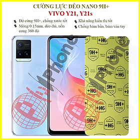 Dán cường lực dẻo nano Vivo Y21, Y21s