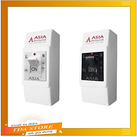 Mua Cầu dao tự động atomat chống chập CB cóc AsiaLighting AC 115-230V