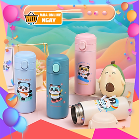 Mua  GDSG239  Bình giữ nhiệt nhỏ gọn cute cho học sinh sinh viên bình mini cầm tay inox 304 giữ nhiệt