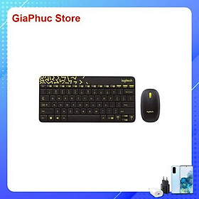Combo chuột phím không dây Logitech MK240 - Hàng chính hãng