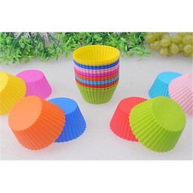 Mua Khuôn cupcake silicon 7cm
