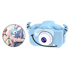 Kids Digital Video Camera Front and Rear Selfie Mini Rechargeable Children Camcorder Camera for 3-12 Year Old Boys Girls