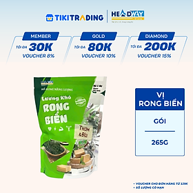 Lương Khô Headway Vị Rong Biển Gói 250G