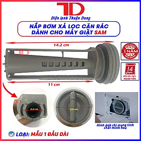 Nắp bơm xả lọc cặn rác dành cho máy giặt Sam, hàng chính hãng, Điện Lạnh Thuận Dung