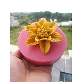 Mua Khuôn silicon 4d làm bánh làm rau câu mẫu hoa 6 cánh