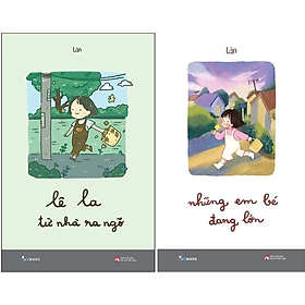Combo 2Q: Lê La Từ Nhà Ra Ngõ + Những Em Bé Đang Lớn (Làn)