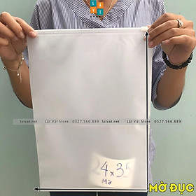 Mua Túi Ziplock  Zipper 3A nhựa có khoá kéo trong và đục. Chuyên dụng để đựng đồ quần áo  gia đình  du lịch...