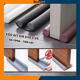 Mua Xốp Bịt Khe Cửa 95CM Nẹp Ron Chặn Khe Hở Phòng Lạnh Điều Hoà Chống Côn Trùng Tiện Lợi