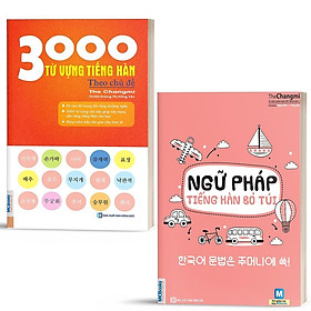 Combo Ngữ Pháp Tiếng Hàn Bỏ Túi Giải Thích Chi Tiết Và 3000 Từ Vựng Tiếng Hàn Theo Chủ Đề - Học Kèm App Online