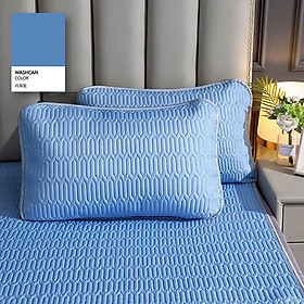 Mua Combo 2 vỏ gối điều hòa cao su non tencel  chất liệu siêu mát  giúp bạn có giấc ngủ ngon  vỏ gối cao su - DAMIHO