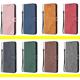 Bao da điện thoại PU mềm chống sốc có ngăn đựng thẻ từ tính cho OPPO Realme 7 5G Realme 7 Pro 7i OPPO Realme 8 5G 8 Pro