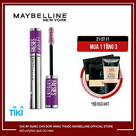 Mascara Uốn, Làm Dày và Dài Mi Tức Thì Maybelline Falsies Lash Lift không lem không trôi Waterproof 8.6ml