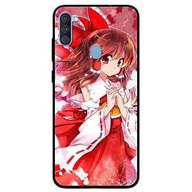 Ốp lưng dành cho Samsung Galaxy A11 mẫu Cô Gái Đỏ