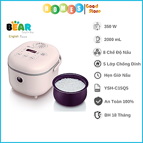 Nồi Cơm Điện Thông Minh BEAR DFB-B20A1 - Hàng Chính Hãng