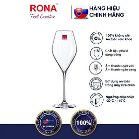 Mua Bộ 2 ly pha lê uống vang Rona 560 ml Slovakia Czech Republic