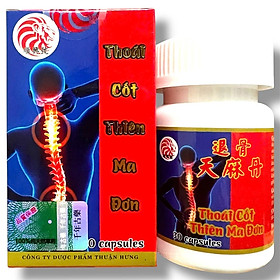 Mua Viên uống Thoái Cốt Thiên Ma Đơn hỗ trợ đau nhức xương khớp  tê bì chân tay  tê mỏi tứ chi  đi lại khó khăn - Mã số 1040