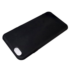 Ốp điện thoại silicon màu đen cho iPhone 5 5S SE