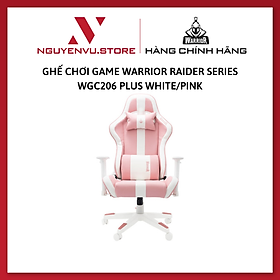Mua Ghế game Warrior Raider Series WGC206 Plus White/Pink - Hàng Chính Hãng