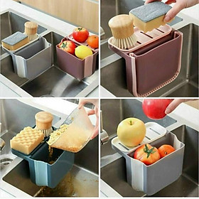 DỤNG CỤ LỌC RÁC TREO BỒN RỬA BÁT GẤP GỌN ĐA NĂNG 2IN1 BẰNG NHỰA PP CAO CẤP