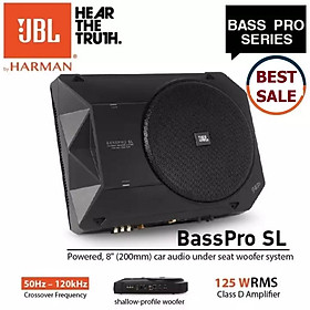 Mua Loa Sub Gầm Ghế JBL BassPro SL 8  - Loa Siêu Trầm Sub Điện Liền Ampli Công Suất 250W Cho Ô Tô