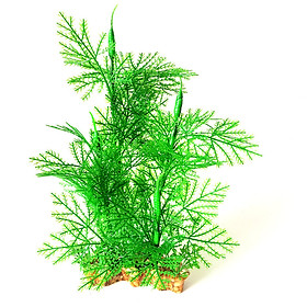 12Inch Tall Aquarium Artificial Plants Artificial Plastic Plants Ornaments Natural Artificial Foliage Plants DIY