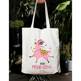 Túi TOTE Đeo Vai NO PROBLEM Cute - Vải Canvas Du Lịch - ATTT038