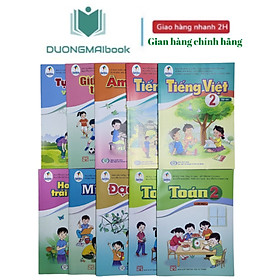 Sách - Trọn bộ sách giáo khoa lớp 2 - 10 cuốn - Cánh Diều (bán kèm 3 bút chì)
