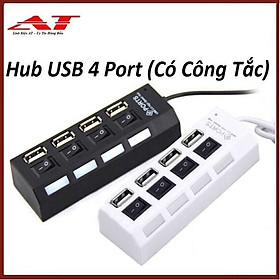 Mua Hub Usb 4 port Có Công Tắc và đèn LED