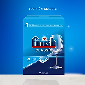Viên Rửa Bát Finish Powerball Classic Hộp 100 Viên - Nhập khẩu từ Đức