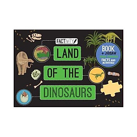 Hình ảnh Factivity Land Of The Dinosaurs Book And Jigsaw