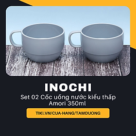 Set 02 Cốc uống nước Inochi Amori (350ml)