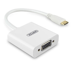 Mua Cáp chuyển đổi mini HDMI to VGA chính hãng Unitek Y-5323 - Cáp HDMI to VGA Unitek Y-5323