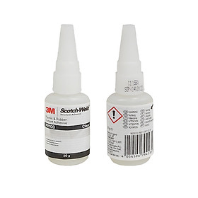 Keo Siêu Dính 3M PR100 Scotch-Weld Plastic & Rubber Instant Adhesive 20g