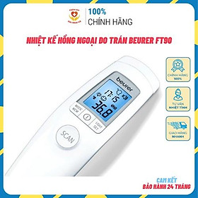 Nhiệt Kế Hồng Ngoại Đo Trán Beurer FT90 - Đo Nhiệt Độ Cơ Thể, Môi Trường