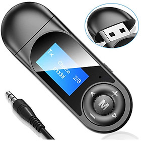 Mua SOAIY Bộ Thu Phát Không Dây 2 In 1 Bluetooth 5.0 Màn Hình LCD T13 - Hàng Nhập Khẩu