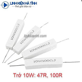 Mua TRỞ SỨ 100R 10W TRỞ CÔNG SUẤT 10W 100R HÀNG CHẤT LƯỢNG