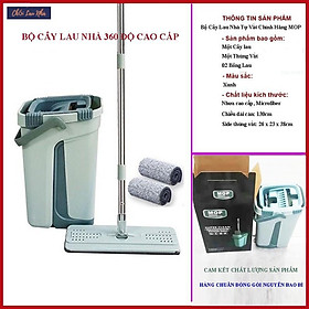 Mua Bộ Lau Nhà Tự Vắt Thông Minh  Chổi Lau Nhà Phẳng Xoay 360 Độ