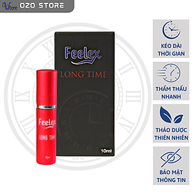 Gel bôi trơn chống xuất tinh sớm dạng xịt Feelex Long Time, kéo dài thời gian quan hệ cho nam giới - Lọ 10ml