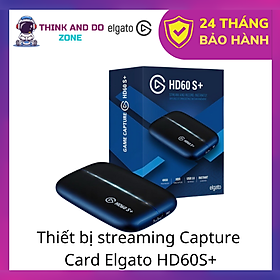 Thiết bị streaming Capture Card Elgato HD60S+ - 4K HDR 60fps - Hàng chính hãng