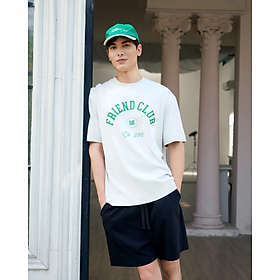 Áo thun tay ngắn nam in chữ Form Loose - RT 10S25TSS029 | ROUTINE CÀ MAU