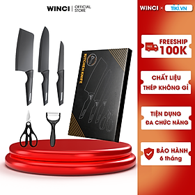 Mua Bộ dao nhà bếp 5 món WINCI KN001  Hàng chính hãng.