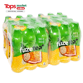 Thùng 24 Trà Chanh Dây Hạt Chia Fuze Tea 450Ml